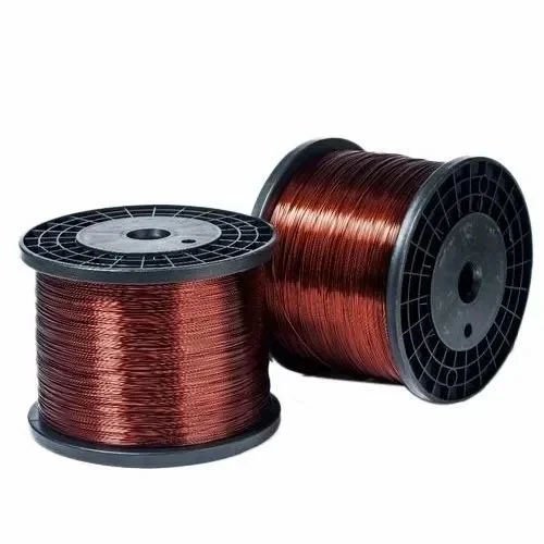 Enamel copper clad aluminumb wire